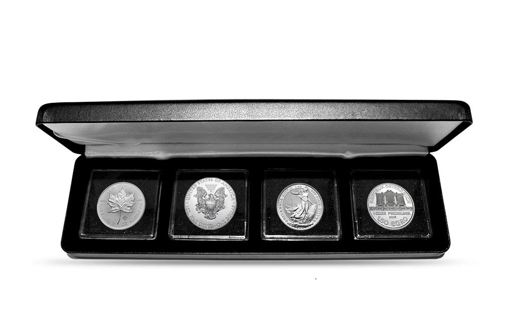 Buy 4 oz Silver Coin Bundle BU, image 0