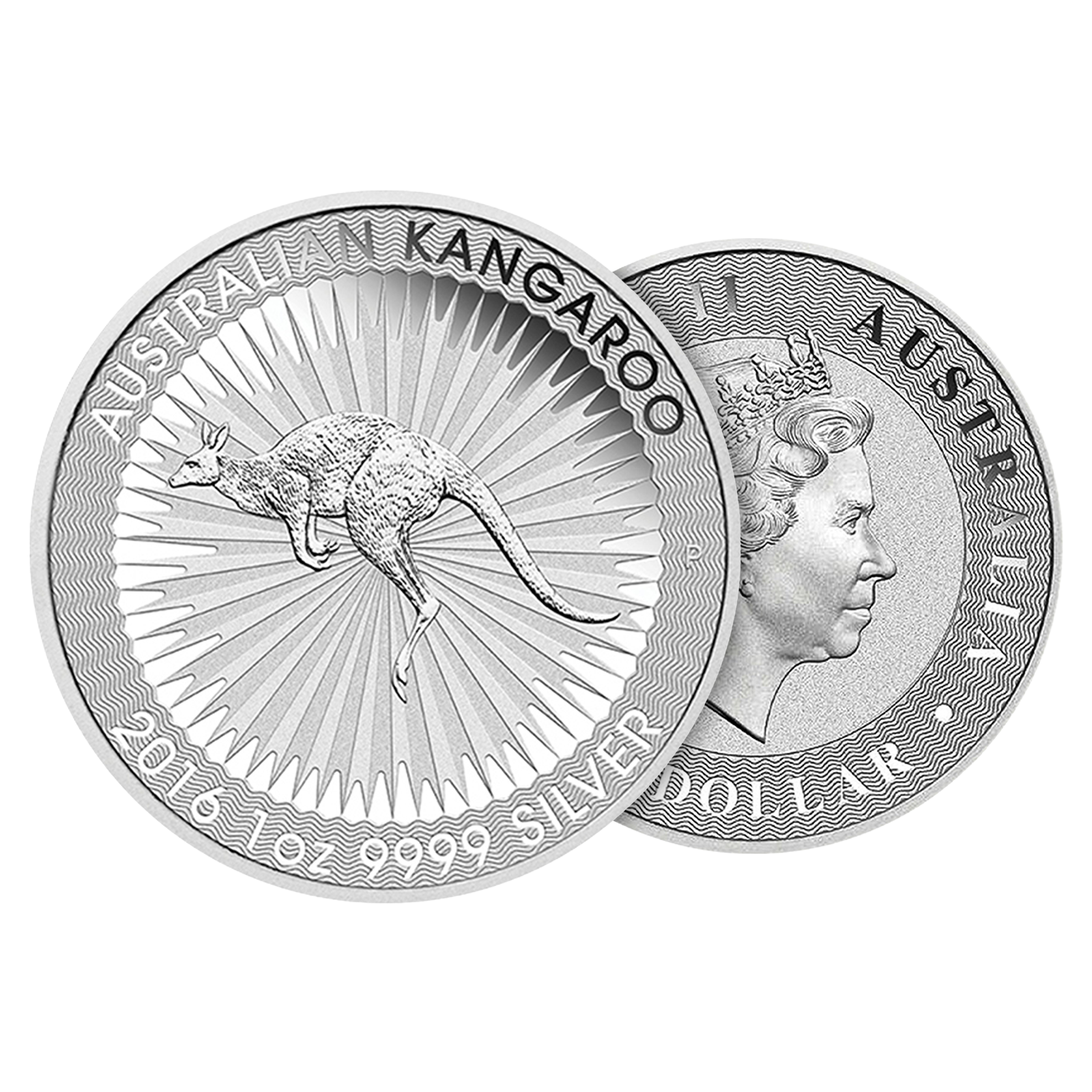 1 oz Silver Kangaroo Coins, image 2