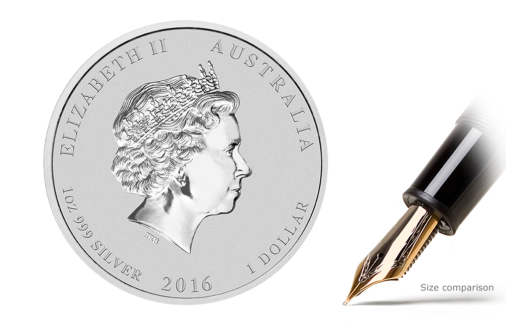 Sell Australian 2016 1 oz Silver Lunar Monkey Coins, image 1