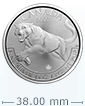 2016 1 oz Silver Cougar Coin - RCM Predator Series