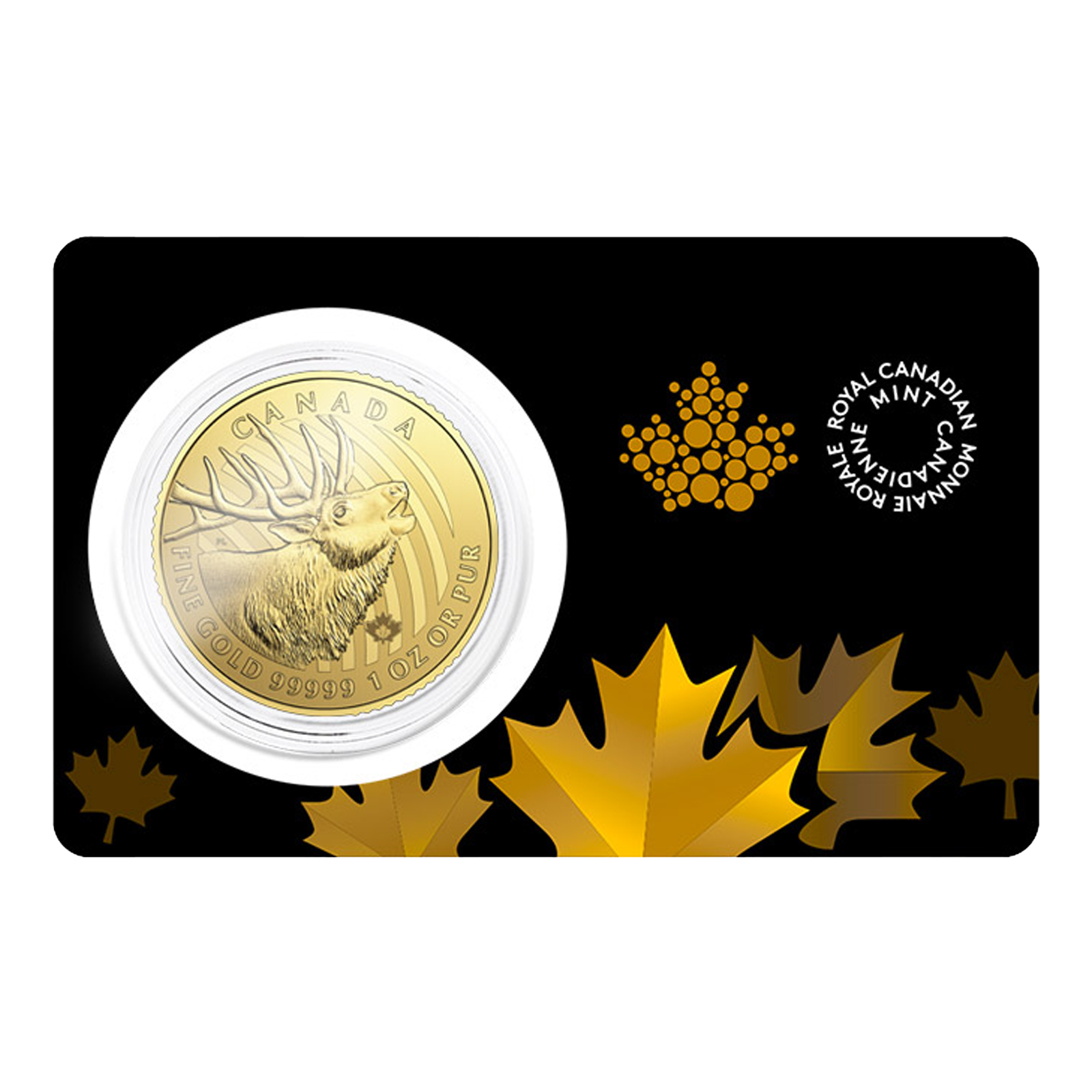 2017 1 oz Canadian Gold Elk Coins - Royal Canadian Mint, image 0