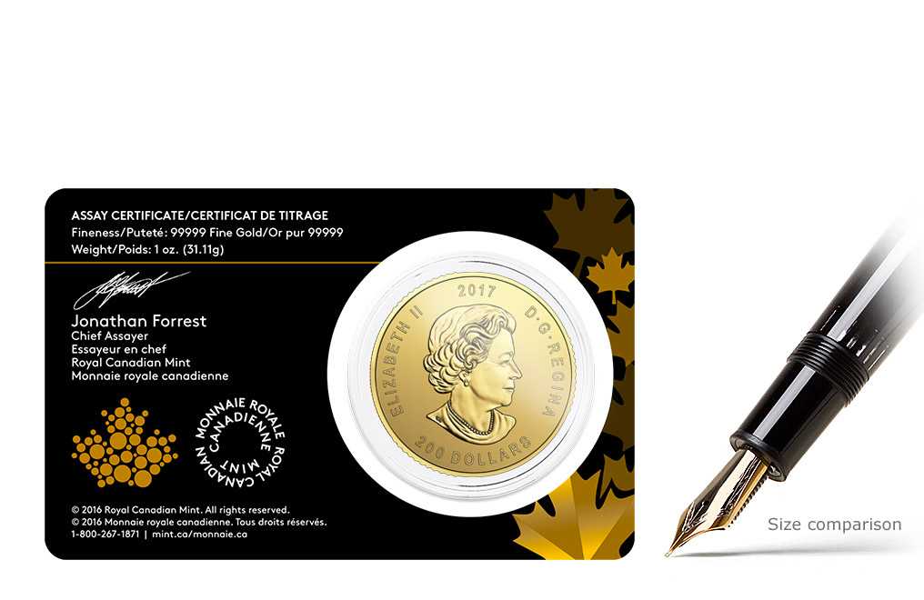 Sell 2017 1 oz Canadian Gold Elk Coins, image 1