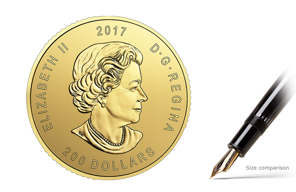 Sell 2017 1 oz Canadian Gold Elk Coins, image 3