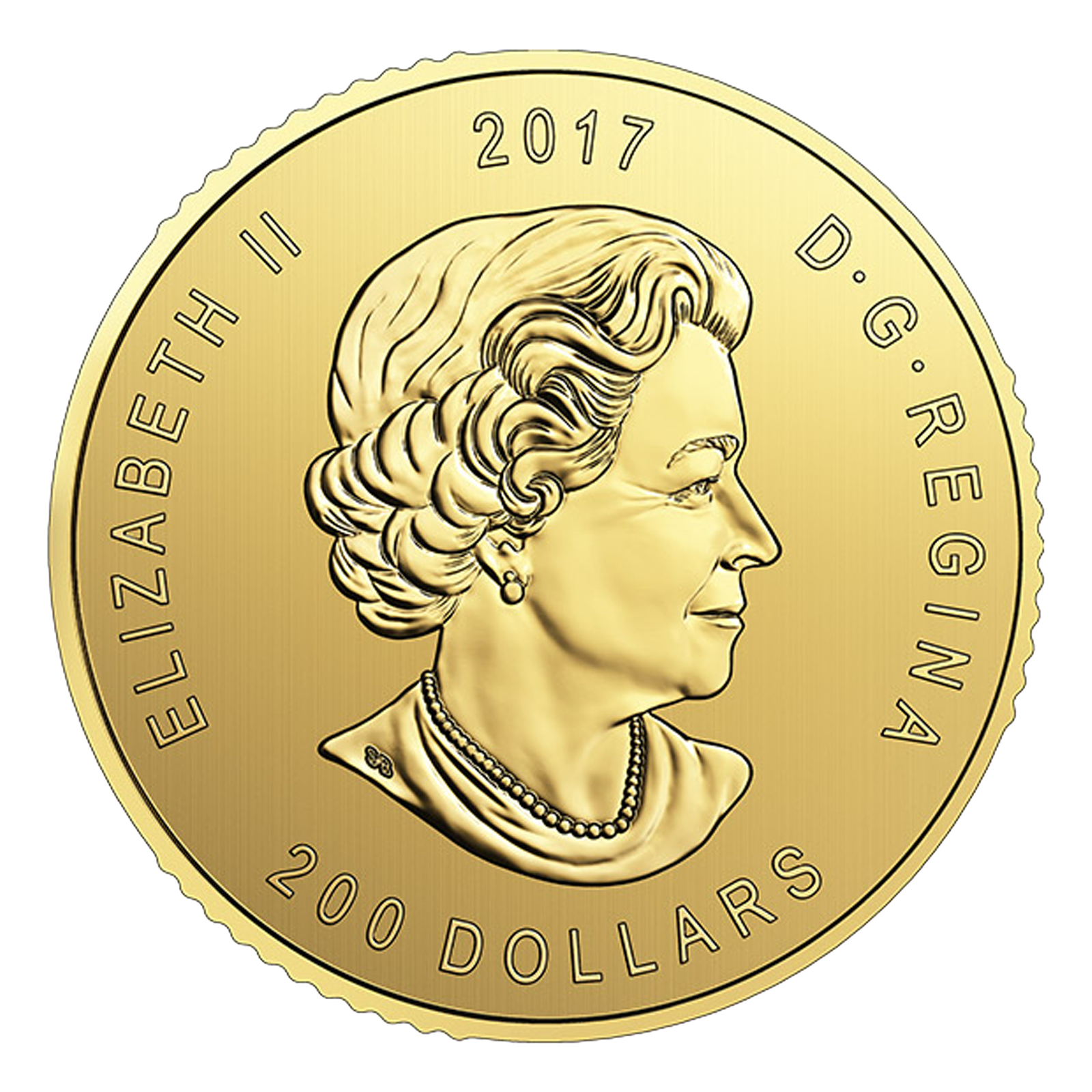 2017 1 oz Canadian Gold Elk Coins - Royal Canadian Mint, image 3
