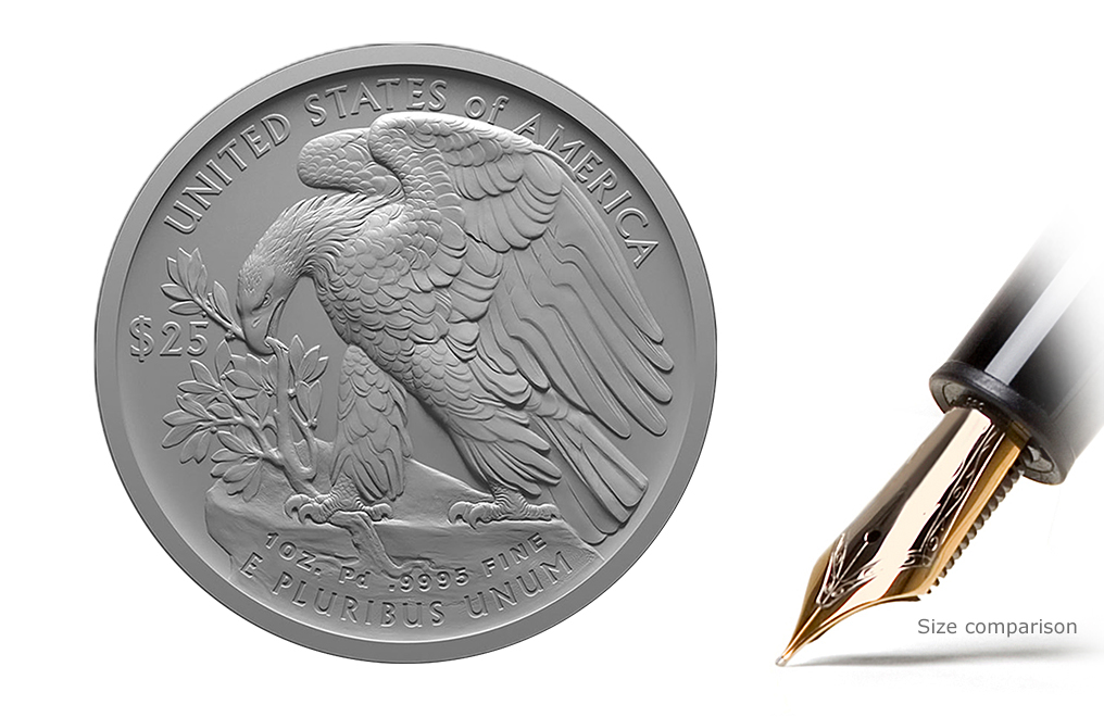 Buy 1 oz Palladium American Eagle Coin, image 0