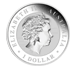 2017 1 oz Silver Australian Kookaburra Coin, image 1