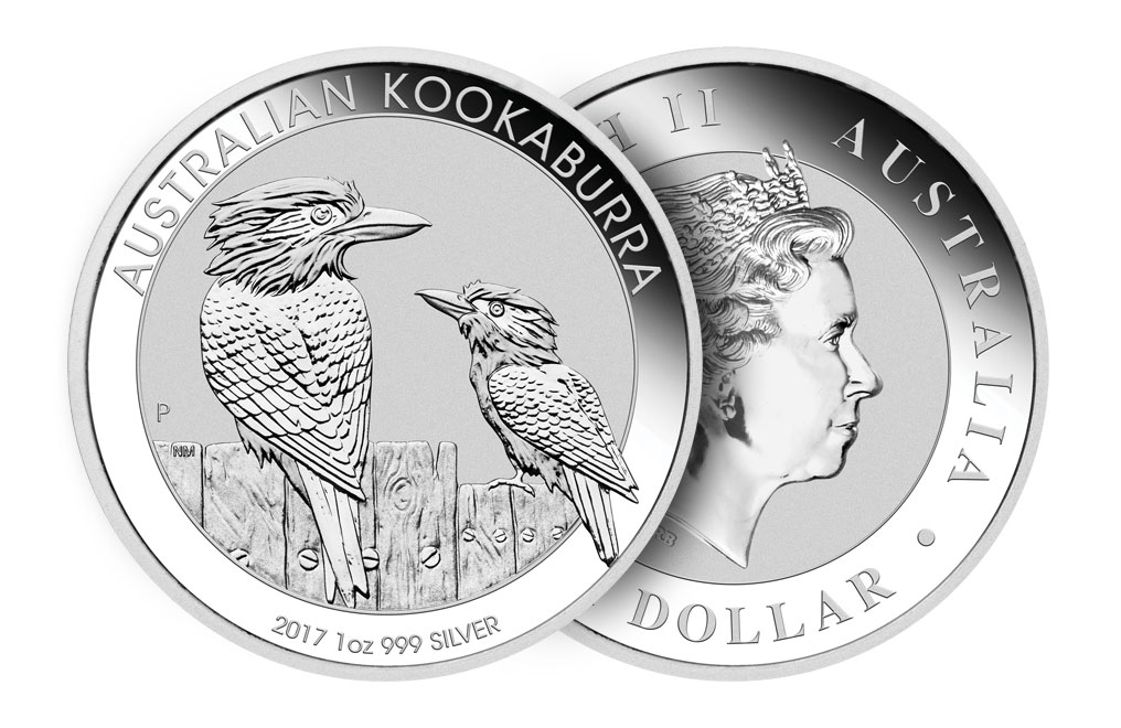 2017 1 oz Silver Australian Kookaburra Coin, image 2