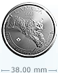 2017 1 oz Silver Lynx Coin - RCM Predator Series