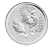 2017 2 oz Silver Australian Lunar Rooster Coin .9999, image 0