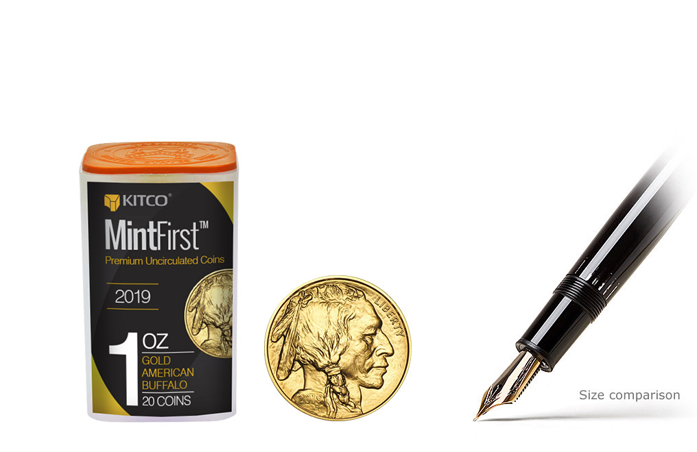 2019 MintFirst™ 1 oz Gold Buffalo (20 Coins), image 0