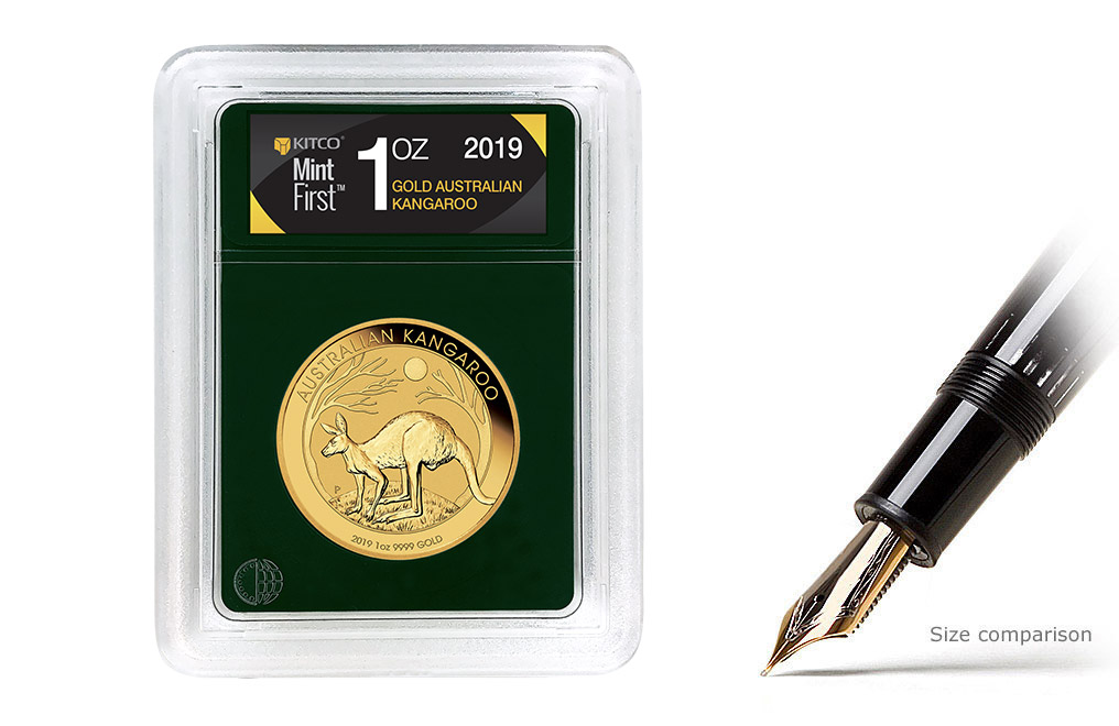 Buy 2019 MintFirst™ 1 oz Gold Kangaroo Coins, image 0