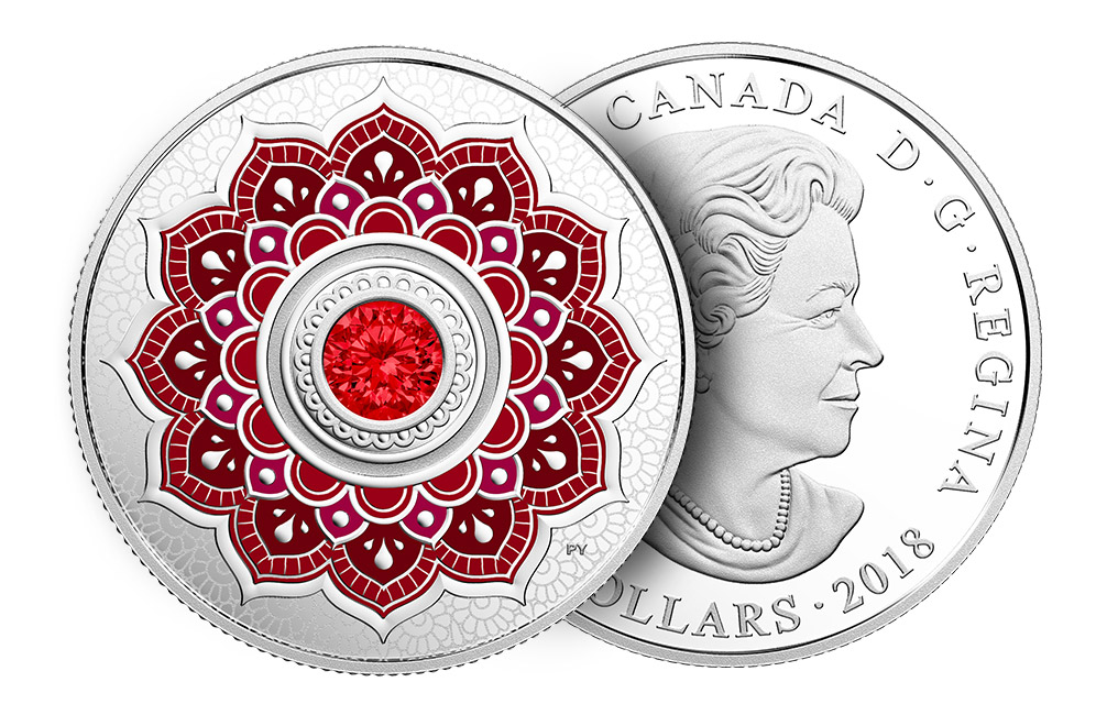 Buy 2018 1/4 oz Silver Coin - Birthstone - July .9999, image 2
