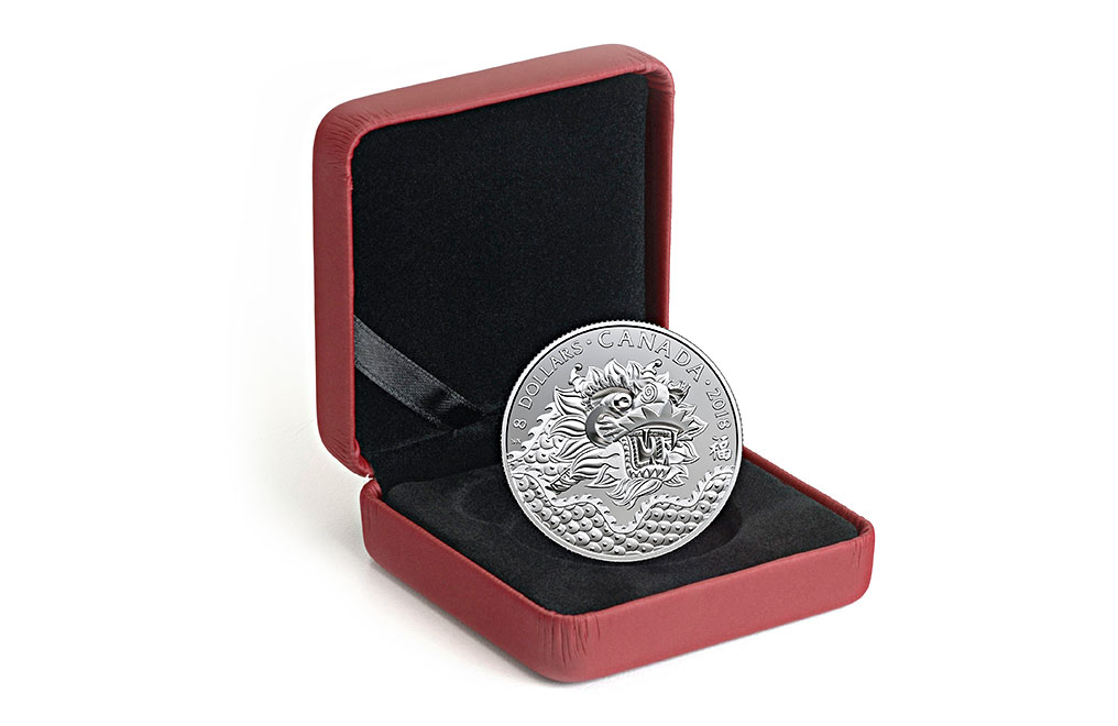 Buy 2018 1/4 oz Silver Coin - Dragon Luck .9999, image 3