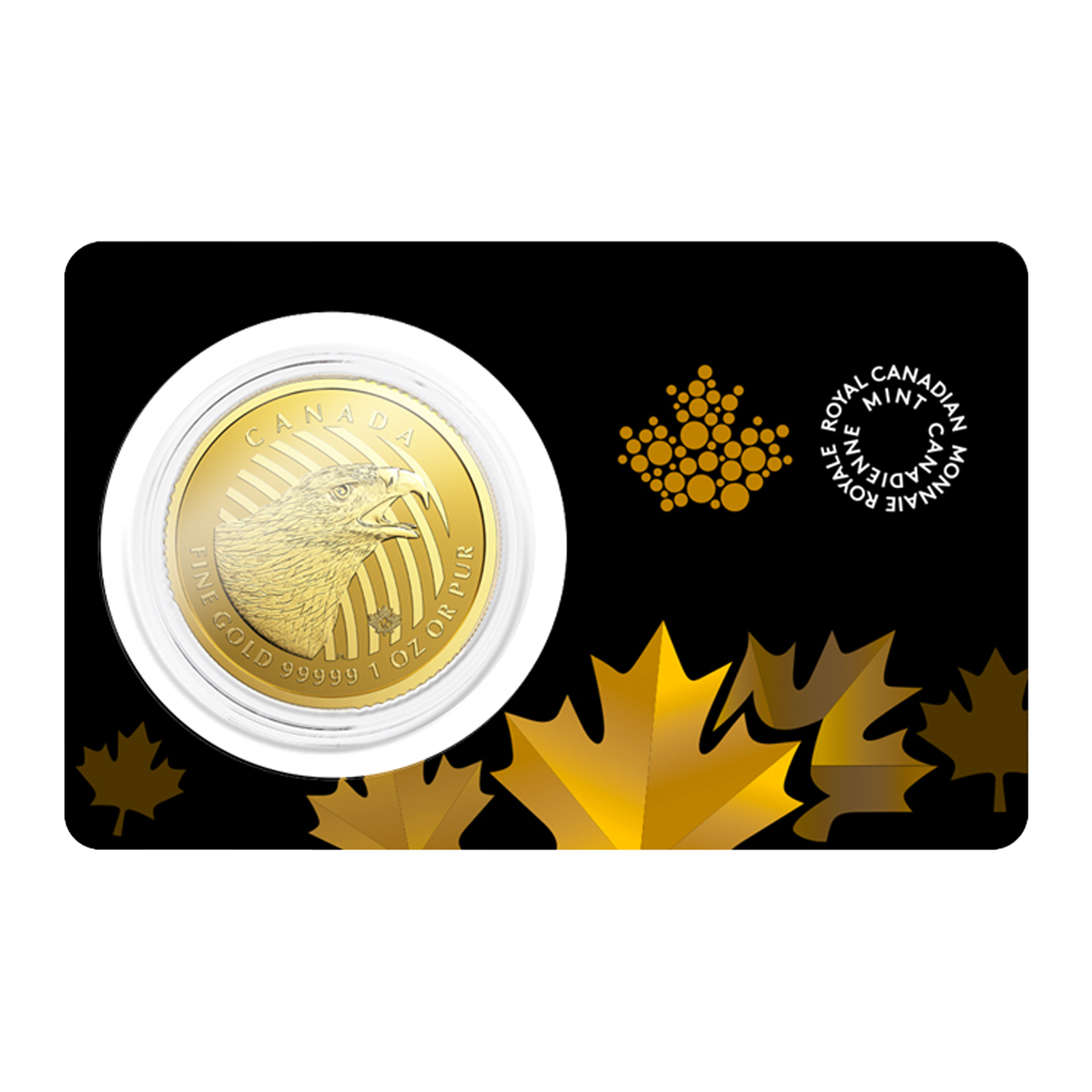 2018 1 oz Gold Golden Eagle Coin .99999 - RCM Call of the Wild Series, image 0