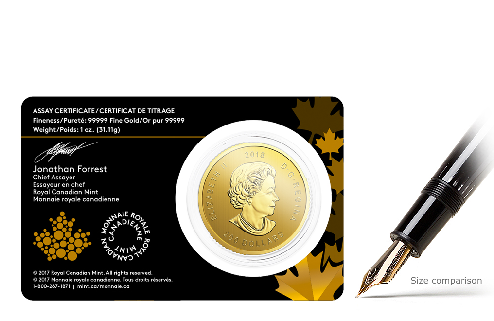 Buy 2018 1 oz Canadian Golden Eagle Coins - RCM Call of the WIld Series, image 1