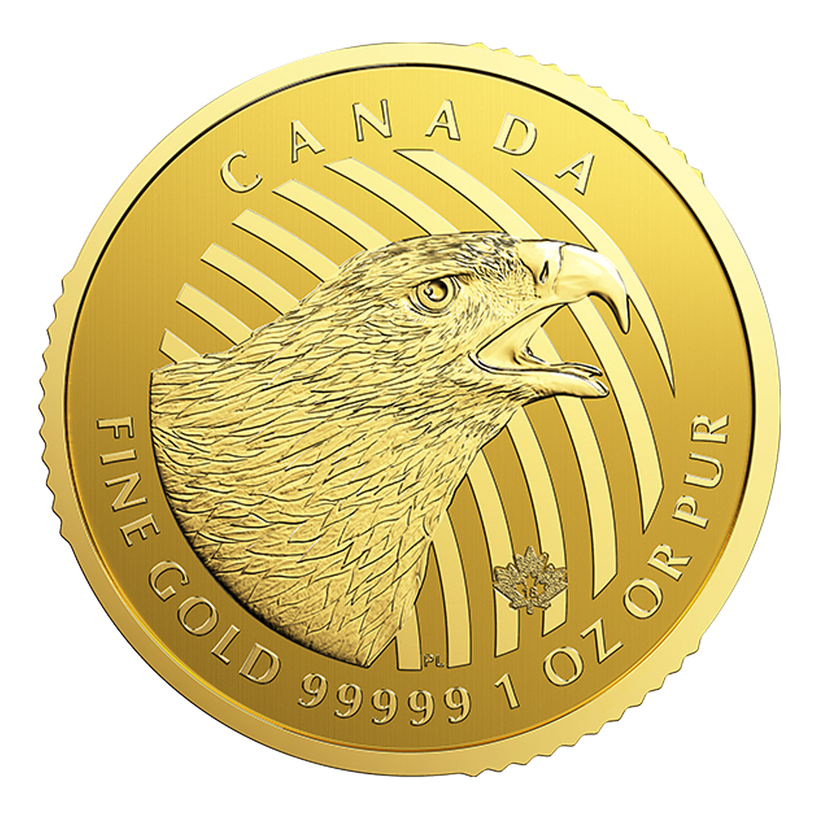 2018 1 oz Canadian Golden Eagle Coins - Royal Canadian Mint, image 2
