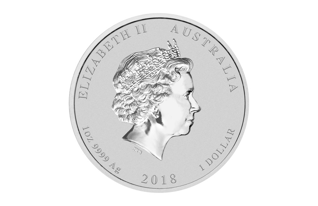 2018 1/2 OZ .9999 SILVER COIN AUSTRALIA ELIZABETH II YEAR OF THE