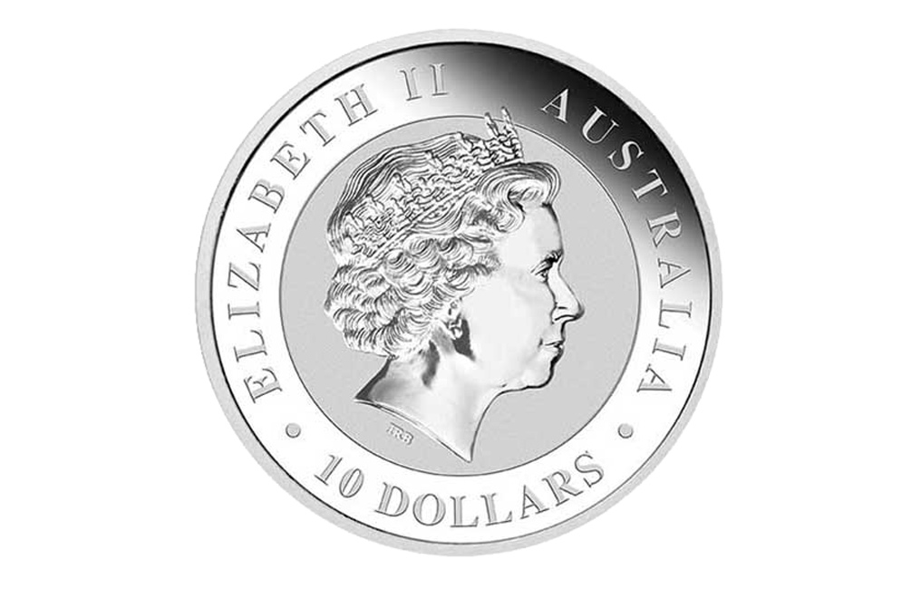 Buy 2018 10 oz Silver Australian Kookaburra Coin, image 1