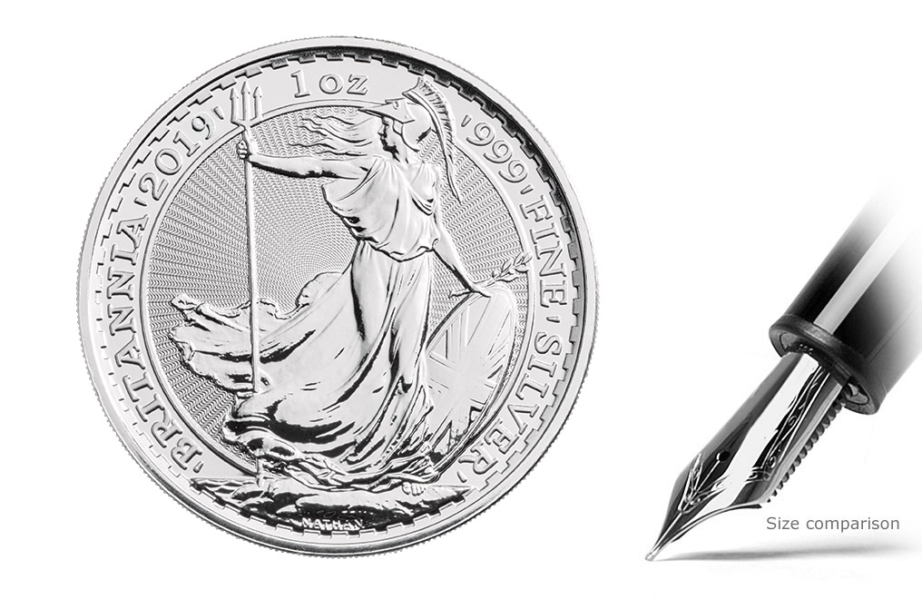 Buy 2019 Silver British Britannia Coins MintFirst™ (25 pcs), image 1