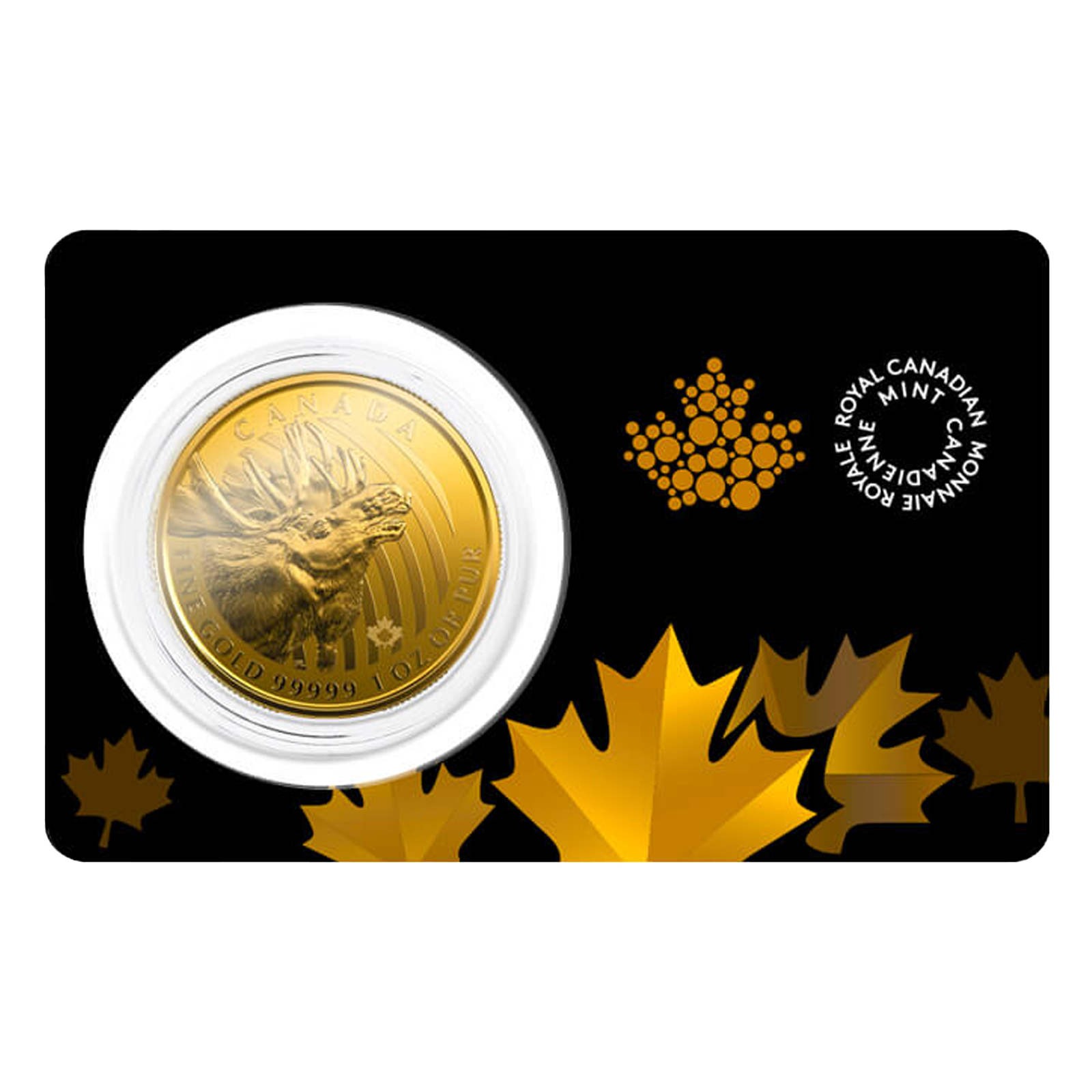 2019 1 oz Moose Gold Coins - Royal Canadian Mint, image 0