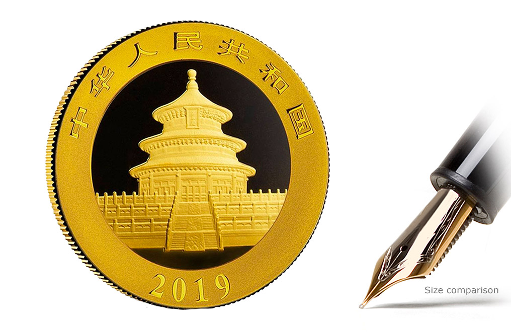 Buy 2019 30 gram Chinese Gold Panda Coins BU, image 1
