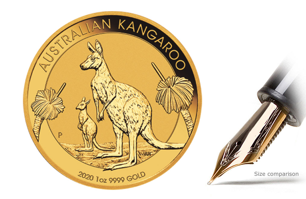 Buy 2020 MintFirst™ 1 oz Gold Kangaroo Coins, image 1