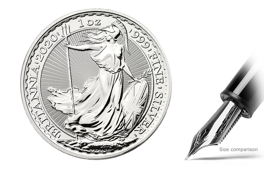 Buy 2020 Silver British Britannia Coins MintFirst™ (25 pcs), image 1