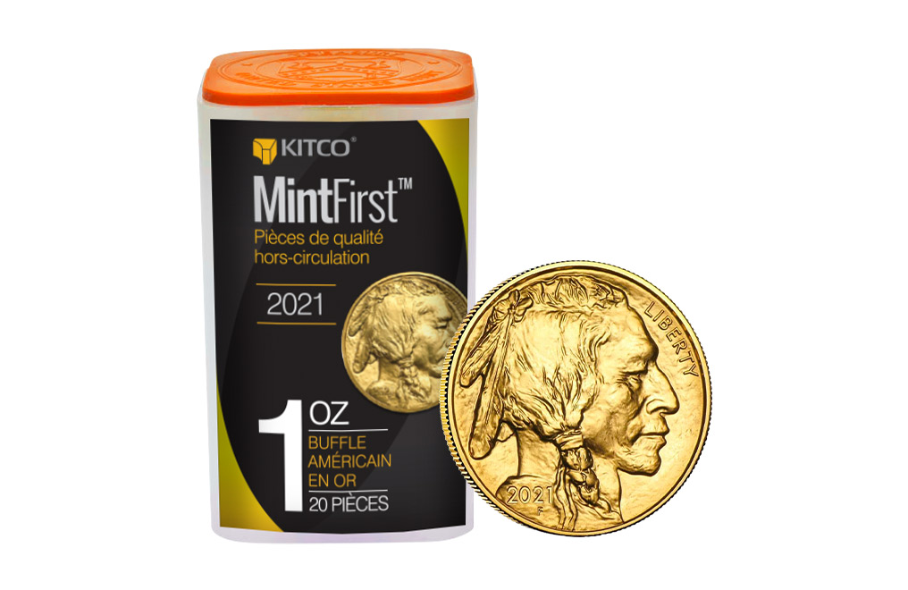 Buy 2021 MintFirst™ 1 oz Gold Buffalo (20 Coins), image 0