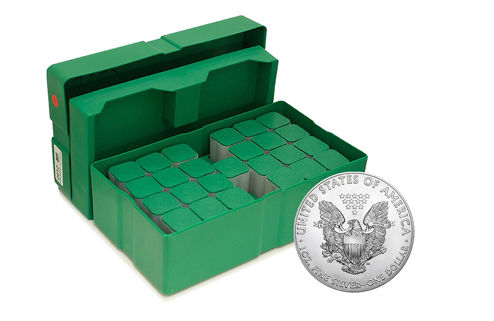 Buy 2021 MintFirst™ 1 oz Silver Eagle Monster Box (500 Coins), image 0