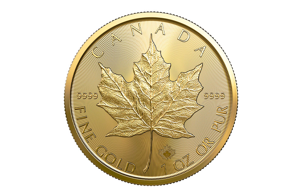 2022 1 oz Gold Maple Leaf Tube (10 coins) - MintFirst™, image 1