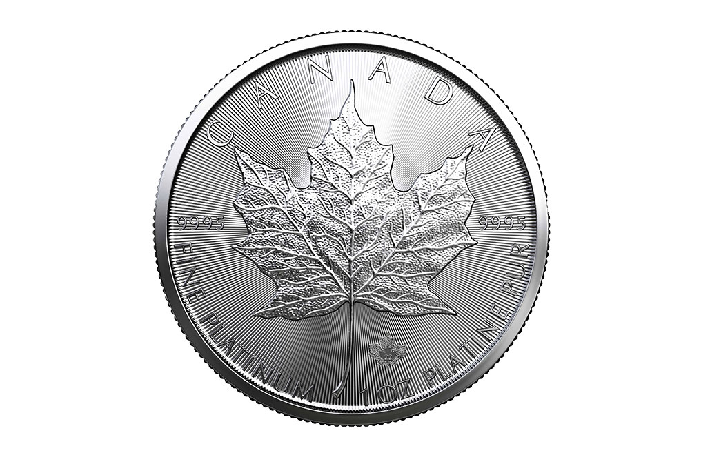 Buy 2022 MintFirst™ 1 oz Platinum Maple Leaf Coins (tube of 10), image 1