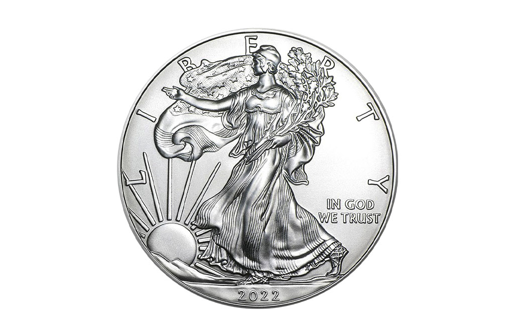 Buy 2022 MintFirst™ Silver Eagle Coins (tube of 20), image 2