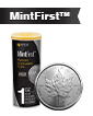 2022 1 oz Silver Maple Leaf Tube (25 coins) - MintFirst™