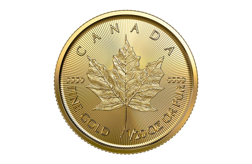 Buy 2023 1/20 oz Gold Canadian Maple Leaf Coins (Brilliant Uncirculated), image 0