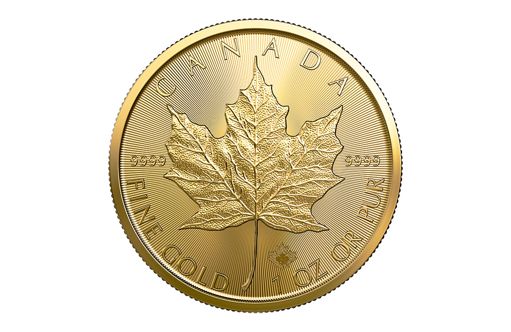 Buy 2023 MintFirst™ 1 oz Gold Maple Leaf Coins (tube of 10), image 1