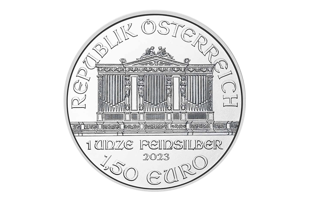 Buy 2023 1 oz Silver Philharmonic Coins (BU), image 1