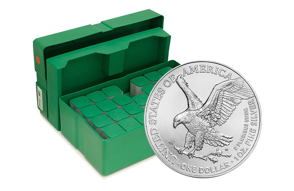Buy 2023 MintFirst™ 1 oz Silver Eagle Monster Box (500 Coins), image 0