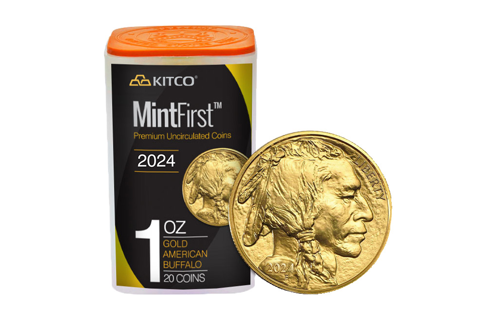 Buy 2024 1 oz Gold Buffalo Tube (20 coins) - MintFirst™, image 0