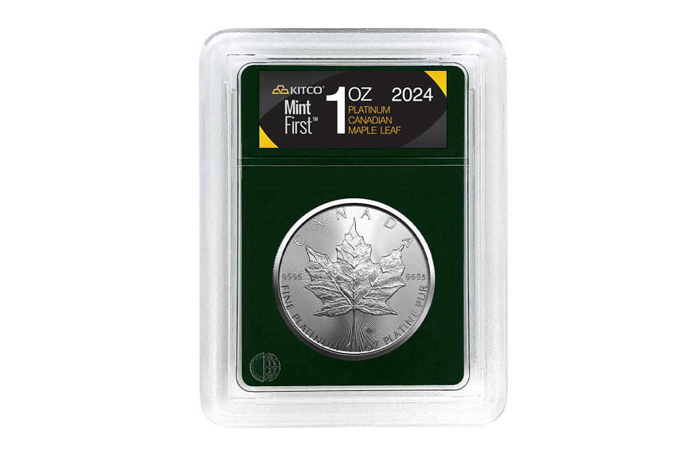 Buy 2024 1 oz Platinum Maple Leaf Coins MintFirst™ (Single Coin), image 0