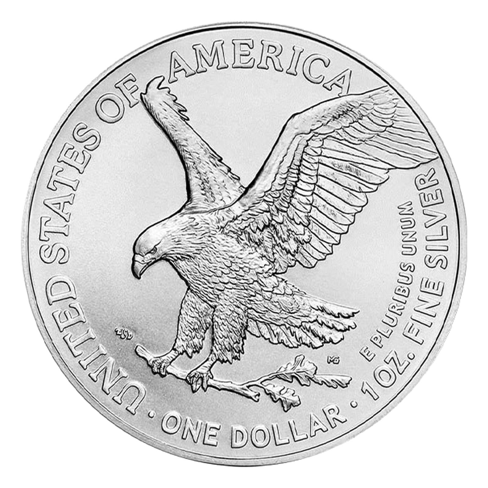 2025 MintFirst™ Silver Eagle Coins (tube of 20), image 1