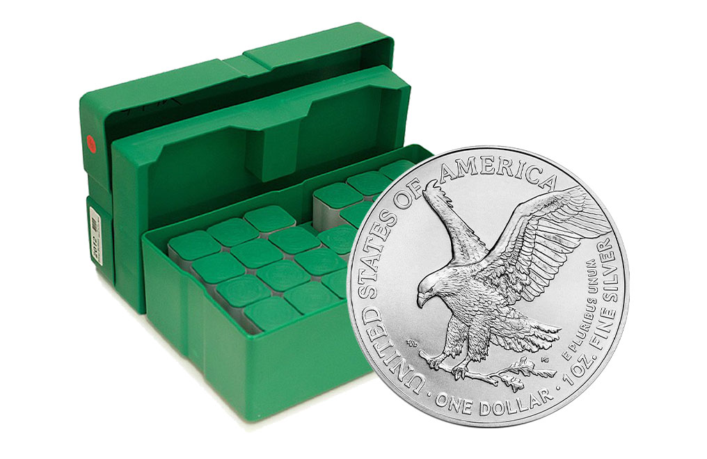 Buy 2025 MintFirst™ 1 oz Silver Eagle Monster Box (500 Coins), image 2