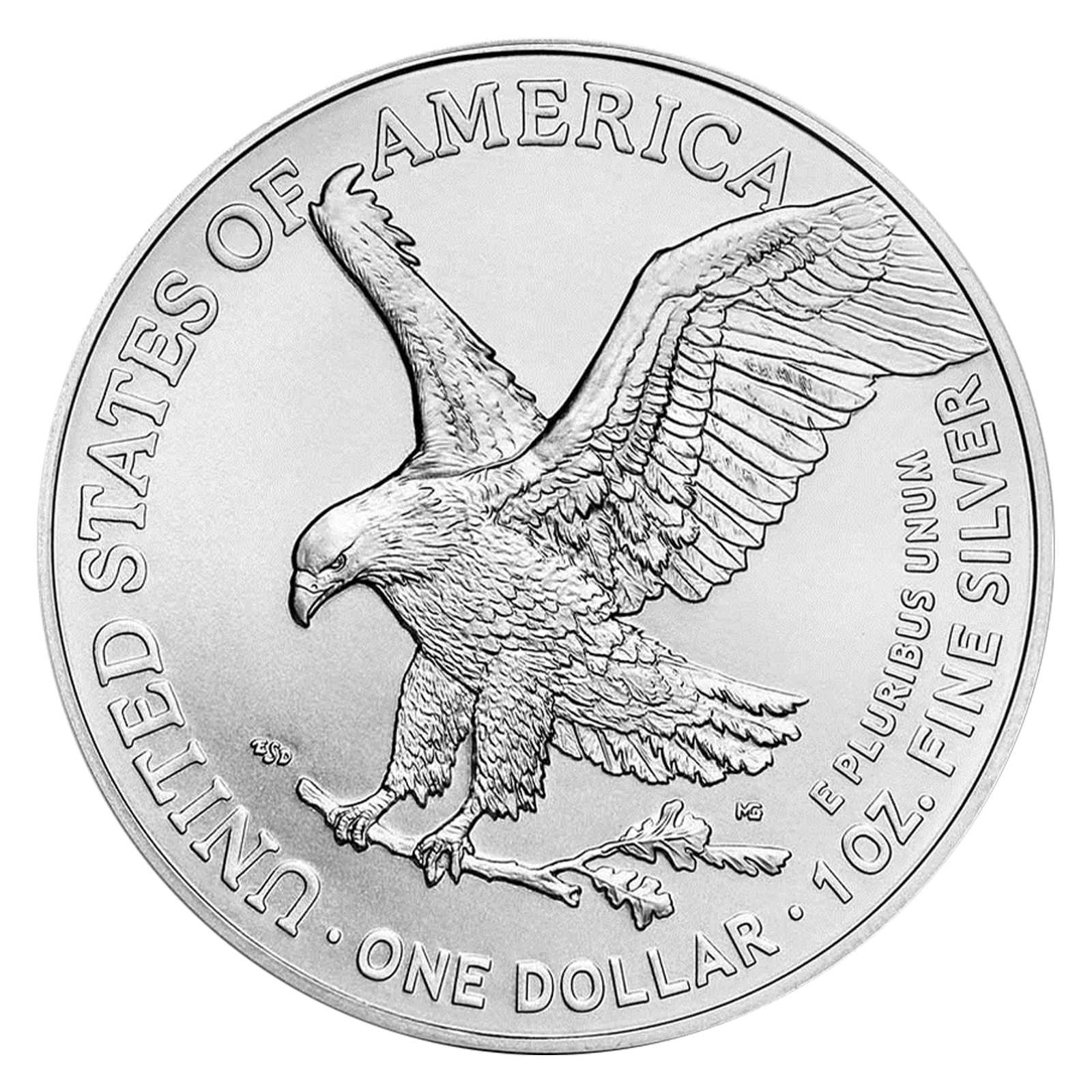 2026 MintFirst™ Silver Eagle Coins (tube of 20), image 1