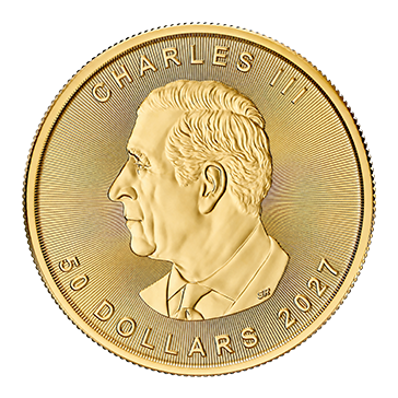 2027 1 oz Gold Maple Leaf Coins MintFirst™ (Single Coin), image 2