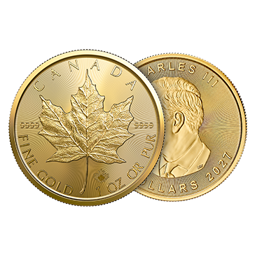 2027 1 oz Gold Maple Leaf Coins MintFirst™ (Single Coin), image 3