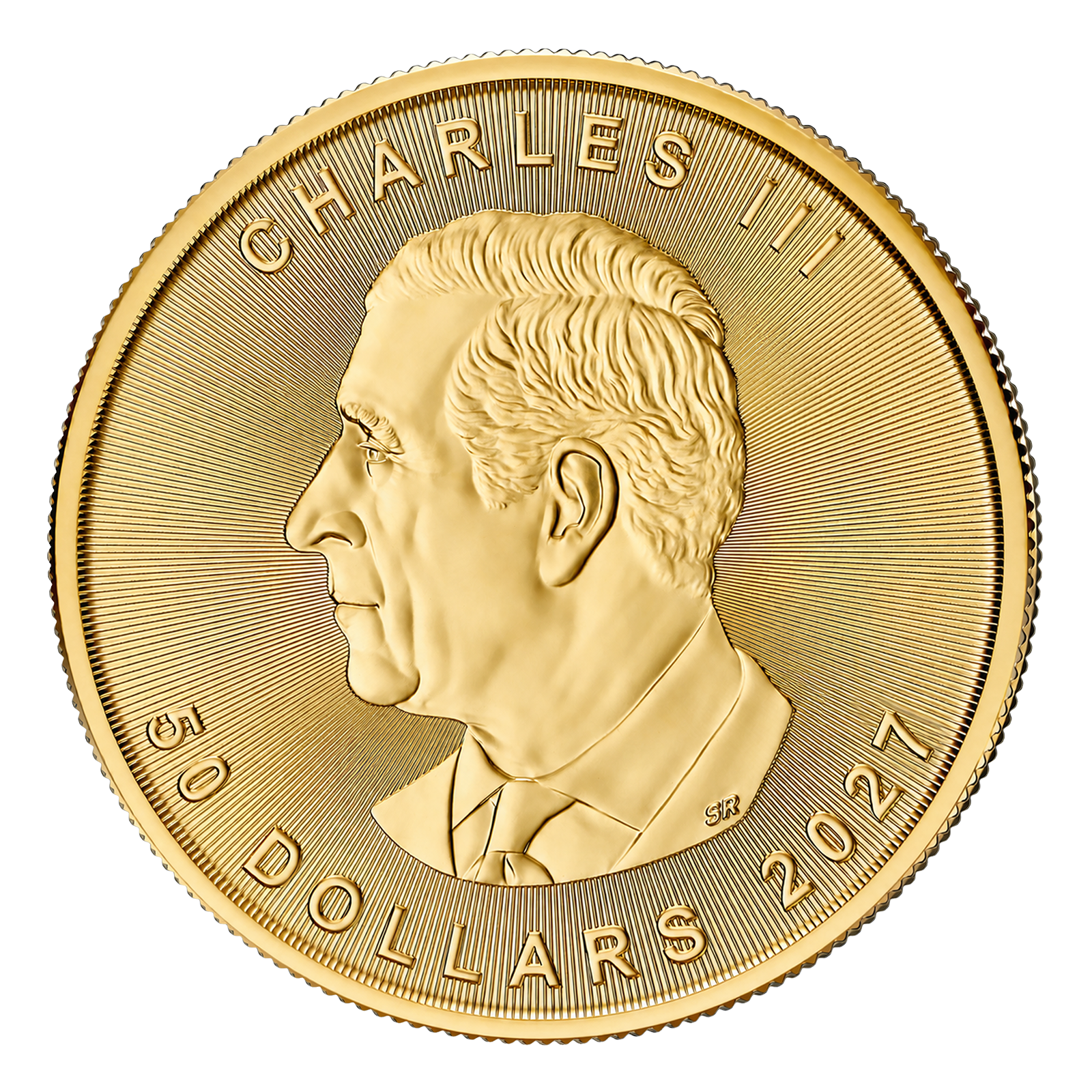 2027 MintFirst™ 1 oz Gold Maple Leaf Coins (tube of 10), image 2