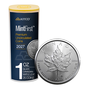 2027 MintFirst™ Silver Maple Leaf Coins (25 pcs) .9999, image 0