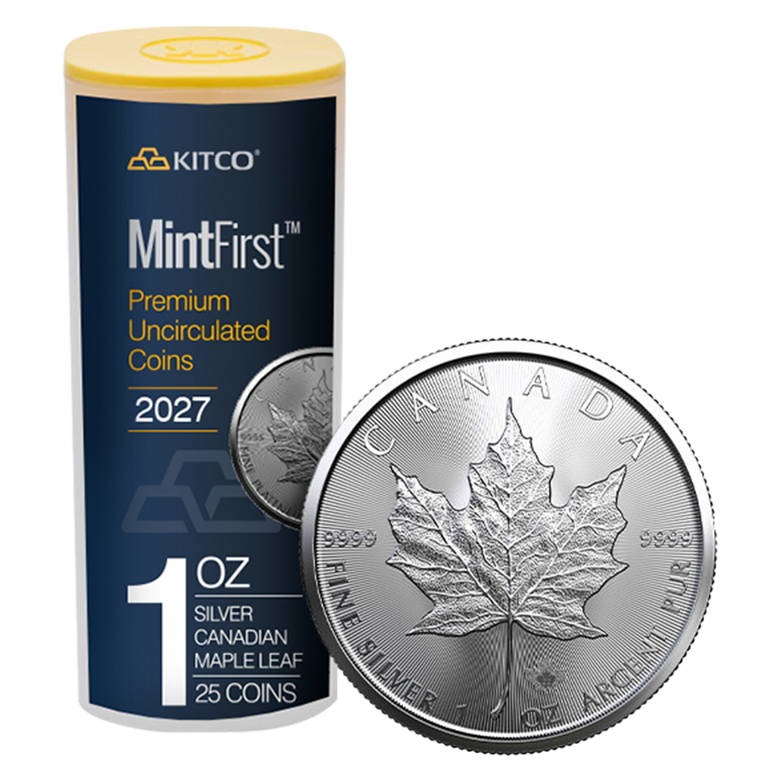 2027 MintFirst™ Silver Maple Leaf Coins (25 pcs) .9999, image 0