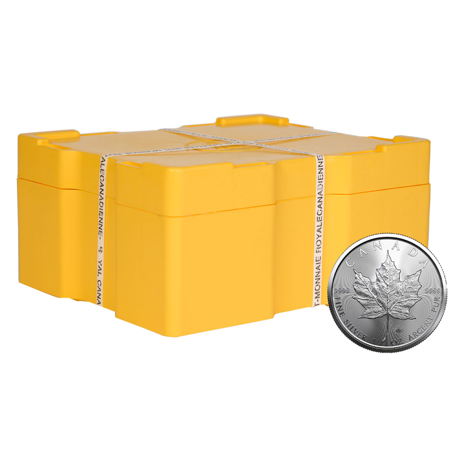 2027 MintFirst™ Silver Maple Leaf Coin Monster Box (500 pcs 1 oz coins), image 0