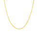 22” Solid 14K Yellow Gold Wheat Spiga Chain, image 0