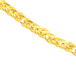 Buy 22” Solid 14K Yellow Gold Wheat Spiga Chain, image 3